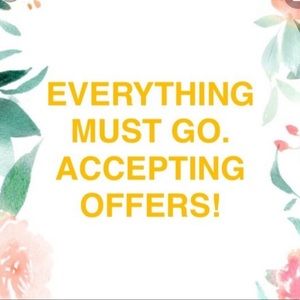 ACCEPTING OFFERS ON ALMOST ALL ITEMS!